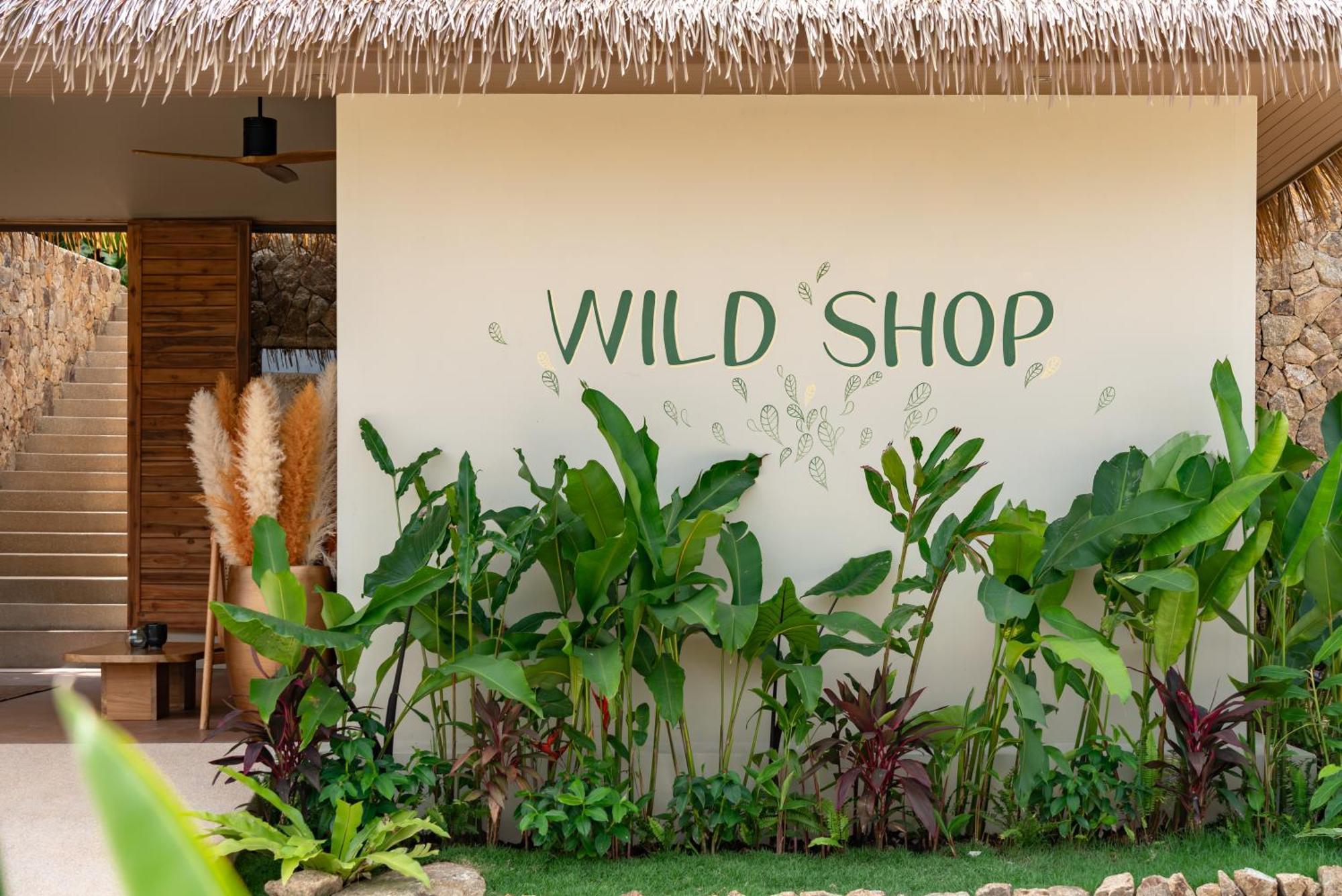 Wild Cottages Elephant Sanctuary Resort Amphoe Koksamui Bagian luar foto