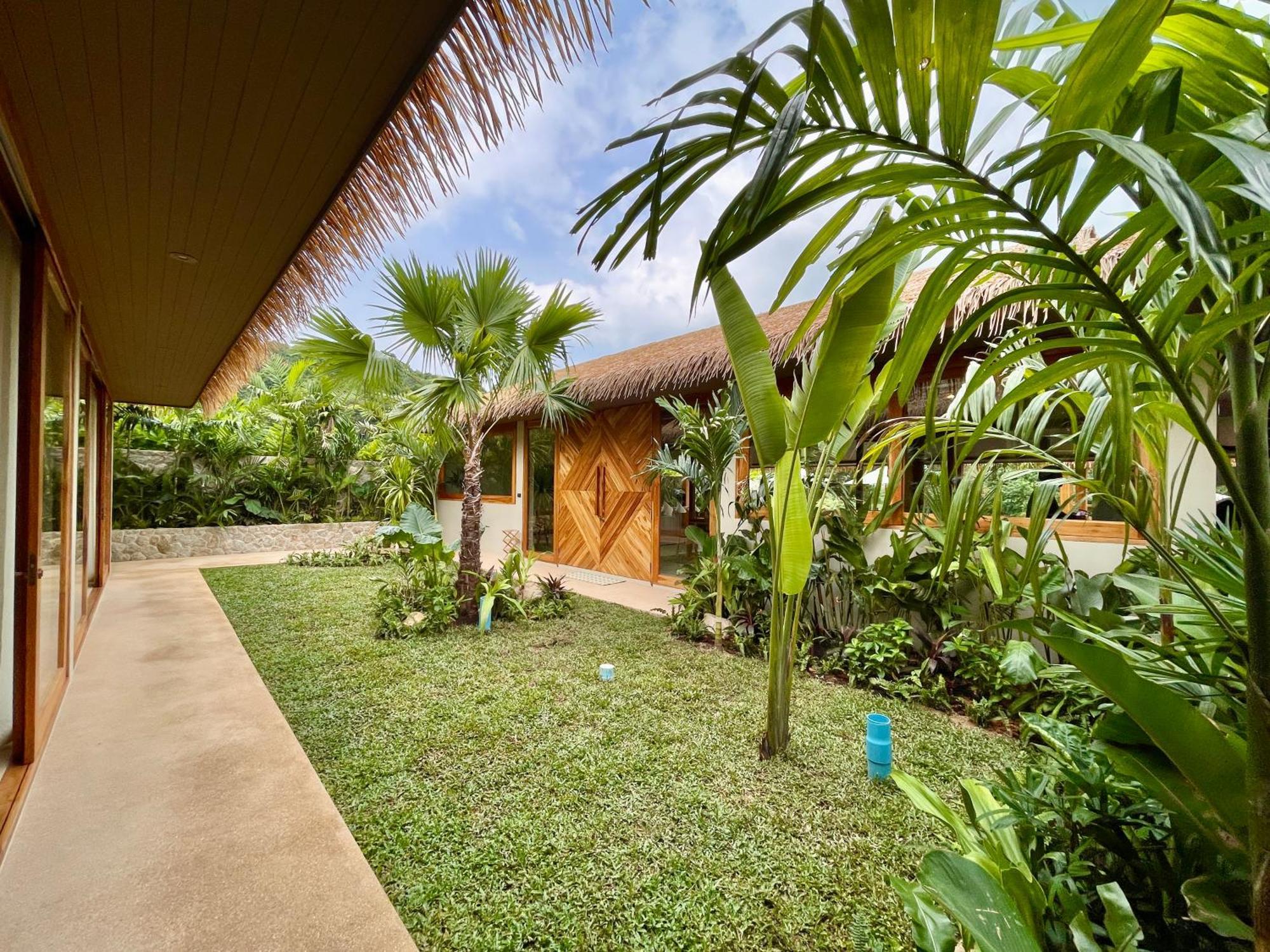 Wild Cottages Elephant Sanctuary Resort Amphoe Koksamui Bagian luar foto