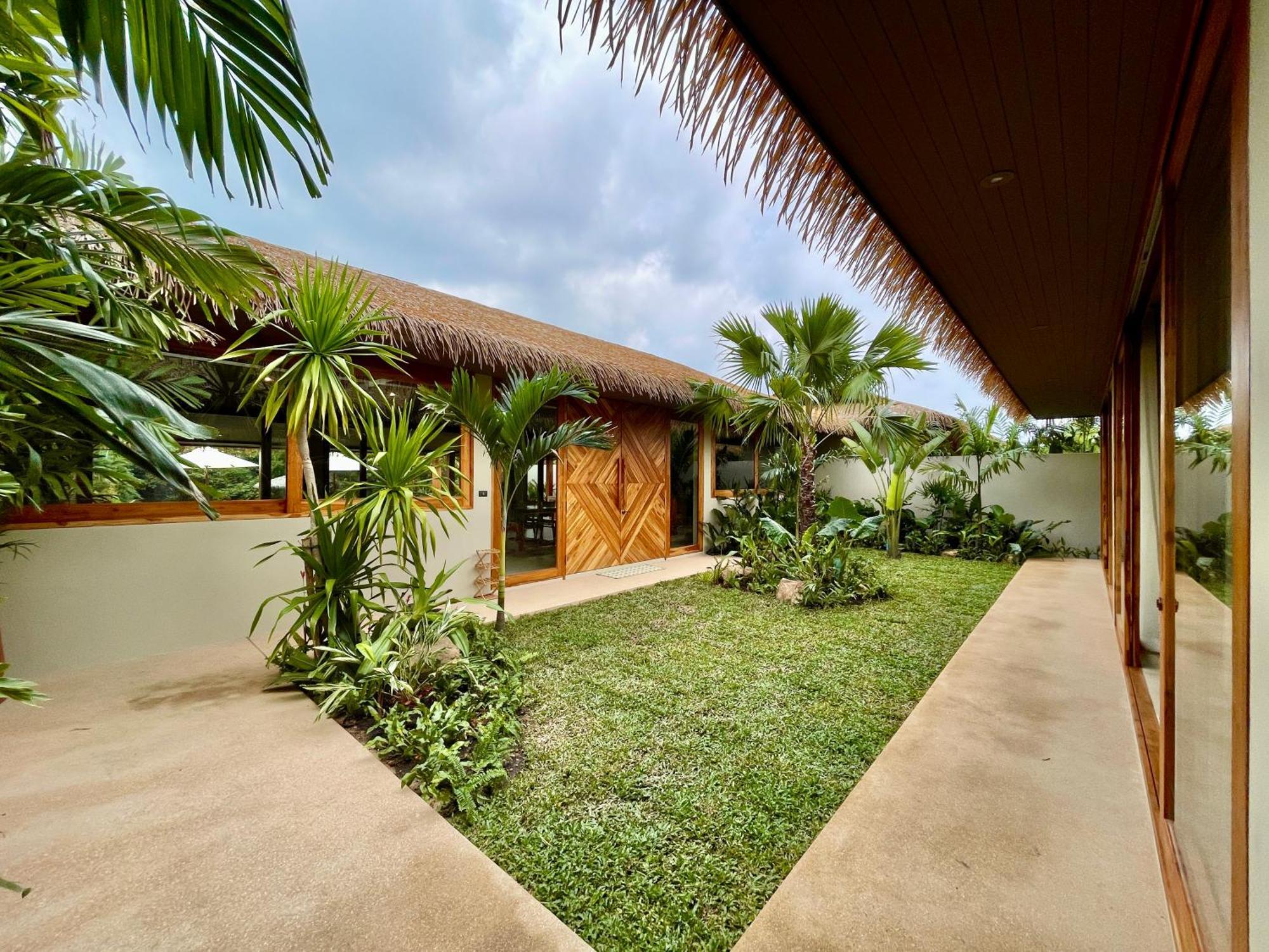 Wild Cottages Elephant Sanctuary Resort Amphoe Koksamui Bagian luar foto